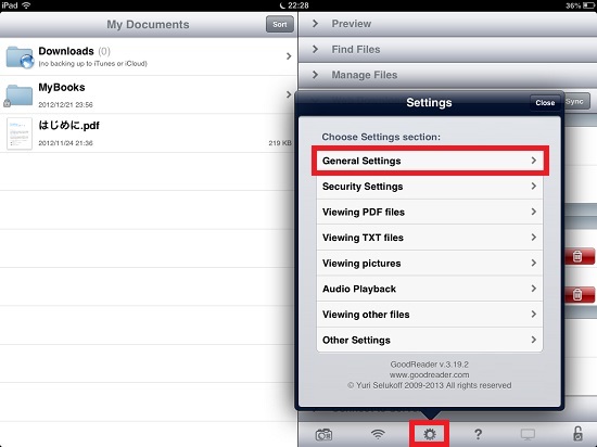 iCloud mac Goodreader10