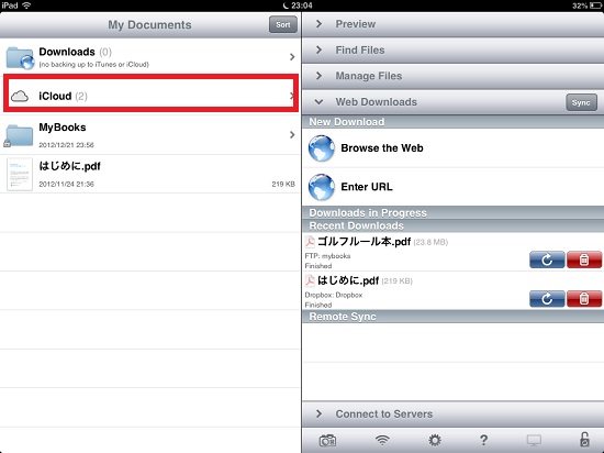 iCloud mac Goodreader12