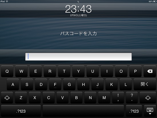 iPad mini passcode lock08