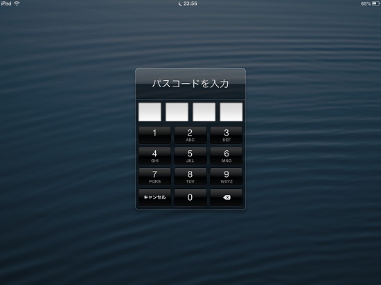 iPad mini passcode lock09