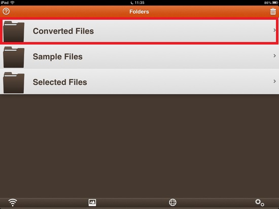 iFiles Converter04