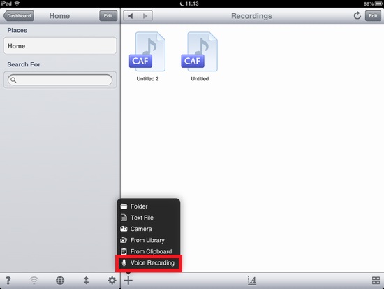 iFiles VoiceRecorder02