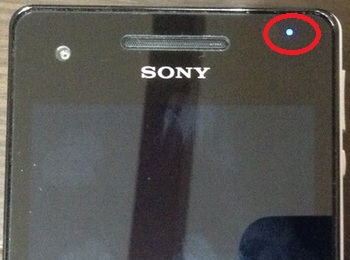 XPERIA VL 通知LED