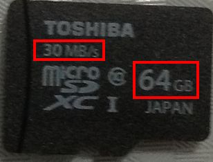 Toshiba micro-sd 64GB 02