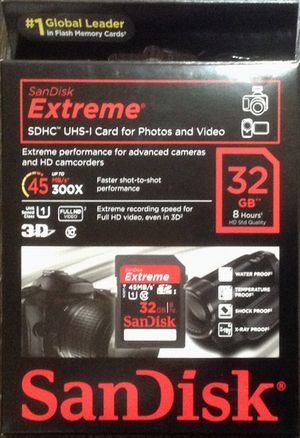 Sandisk SDHC CARD 01