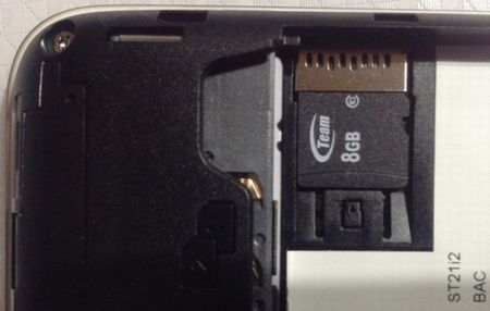 SD Card for Tipo02