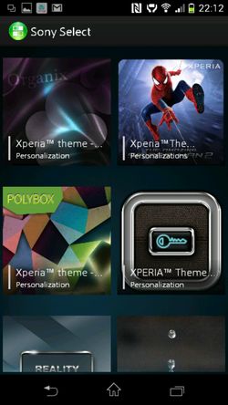 Xperia SP テーマ変更02