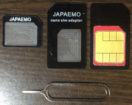 SIM変換アダプタ