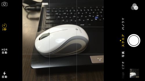 iPhone6 Camera スクエア